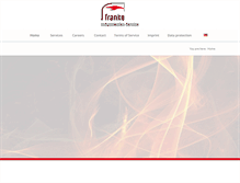 Tablet Screenshot of franke-ios.de